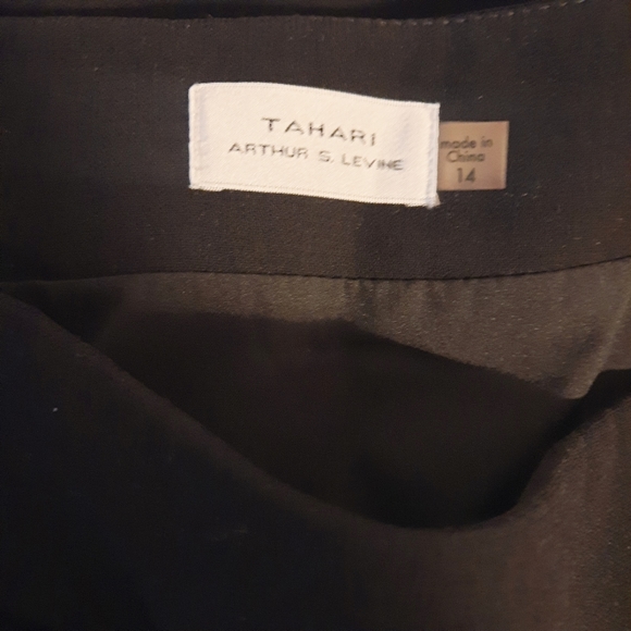 Pencil skirt black and silver - Picture 4 of 10